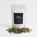 Pumpkin Seeds 500g simple white packaging by Liora