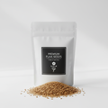 Flax Seeds 500g simple white packaging by Liora